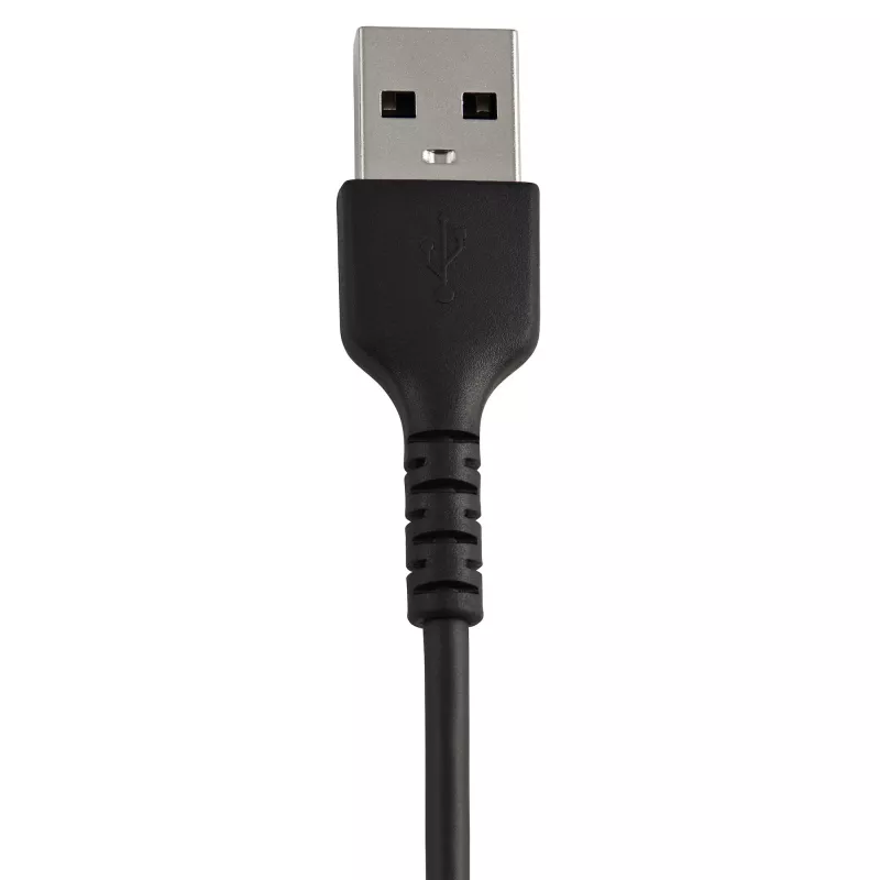 Cabo USB-A para Lightning preto resistente StarTech.com 15 cm – Cabo de carregamento/sincronização USB Type-A para Lightning robusto em fibra aramida – Certificado Apple MFi para iPad/iPhone 12