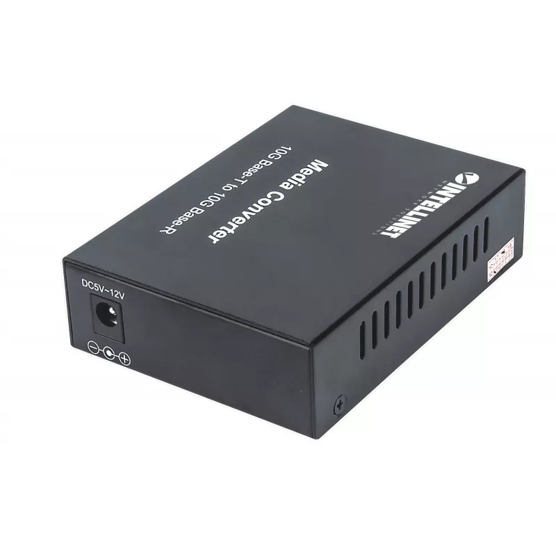 Conversor de mídia Intellinet 10GBase-T para 10GBase-R, 1 x slot SFP+ 10 GB, 1 x porta RJ45 10GB