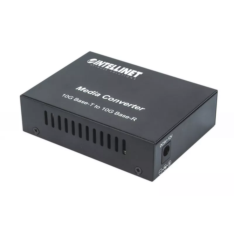 Conversor de mídia Intellinet 10GBase-T para 10GBase-R, 1 x slot SFP+ 10 GB, 1 x porta RJ45 10GB