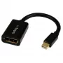 Adaptador StarTech.com Mini DisplayPort para DisplayPort - vídeo 4K x 2K UHD - conversor Mini DP para DP - adaptador Mini DisplayPort para DisplayPort 1.2 - PC/computador mDP para monitor/ecrã DP