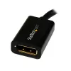 Adaptador StarTech.com Mini DisplayPort para DisplayPort - vídeo 4K x 2K UHD - conversor Mini DP para DP - adaptador Mini DisplayPort para DisplayPort 1.2 - PC/computador mDP para monitor/ecrã DP