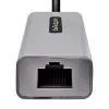 StarTech.com US1GC30B2 adaptador USB-C para Gigabit Ethernet, USB 3.0, 10/100/1000 Mbps, ASIX AX88179A, cabo de 30 cm, cinzento