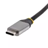 StarTech.com US1GC30B2 adaptador USB-C para Gigabit Ethernet, USB 3.0, 10/100/1000 Mbps, ASIX AX88179A, cabo de 30 cm, cinzento