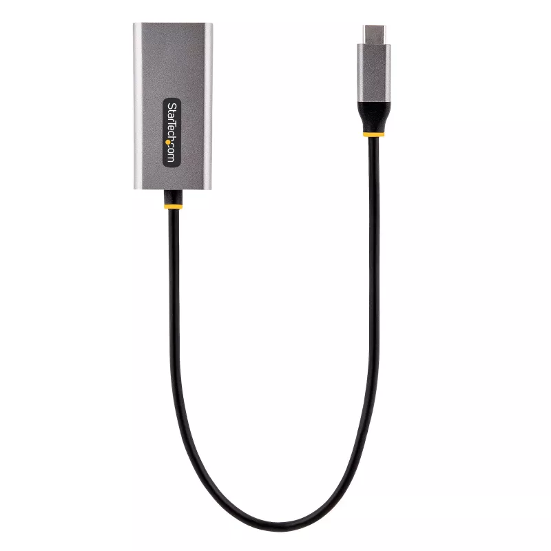 StarTech.com US1GC30B2 adaptador USB-C para Gigabit Ethernet, USB 3.0, 10/100/1000 Mbps, ASIX AX88179A, cabo de 30 cm, cinzento