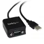 Cabo adaptador StarTech.com 2,5 m 1 porta FTDI USB para série RS232 com isolamento ótico, adaptador USB para RS232 – TAA