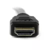 Cabo StarTech.com 3m HDMI para DVI-D – M/M, 3 m, HDMI, DVI-D, ficha, ficha, dourado