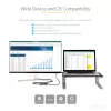 Adaptador StarTech.com Mini DisplayPort para HDMI - adaptador dongle mDP para HDMI - 1080p - Mini DisplayPort 1.2 para monitor/ecrã HDMI - conversor de vídeo Mini DP para HDMI - cabo acoplado de 30 cm - versão atualizada do MDP2HDMI