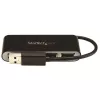 Hub USB 2.0 portátil StarTech.com de 4 portas com cabo integrado