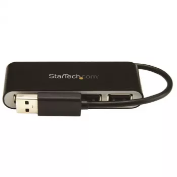 Hub USB 2.0 portátil StarTech.com de 4 portas com cabo integrado