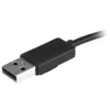 Hub USB 2.0 portátil StarTech.com de 4 portas com cabo integrado