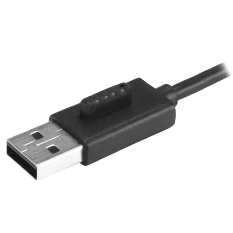 Hub USB 2.0 portátil StarTech.com de 4 portas com cabo integrado