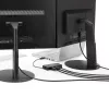 Mini-dock USB 3.0 StarTech.com – docking station USB-A de monitor duplo com vídeo DisplayPort 4K 60Hz e Gigabit Ethernet – cabo de 30 cm – adaptador portátil USB 3.1 Gen 1 Type-A para portátil