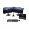 Mini-dock USB 3.0 StarTech.com – docking station USB-A de monitor duplo com vídeo DisplayPort 4K 60Hz e Gigabit Ethernet – cabo de 30 cm – adaptador portátil USB 3.1 Gen 1 Type-A para portátil