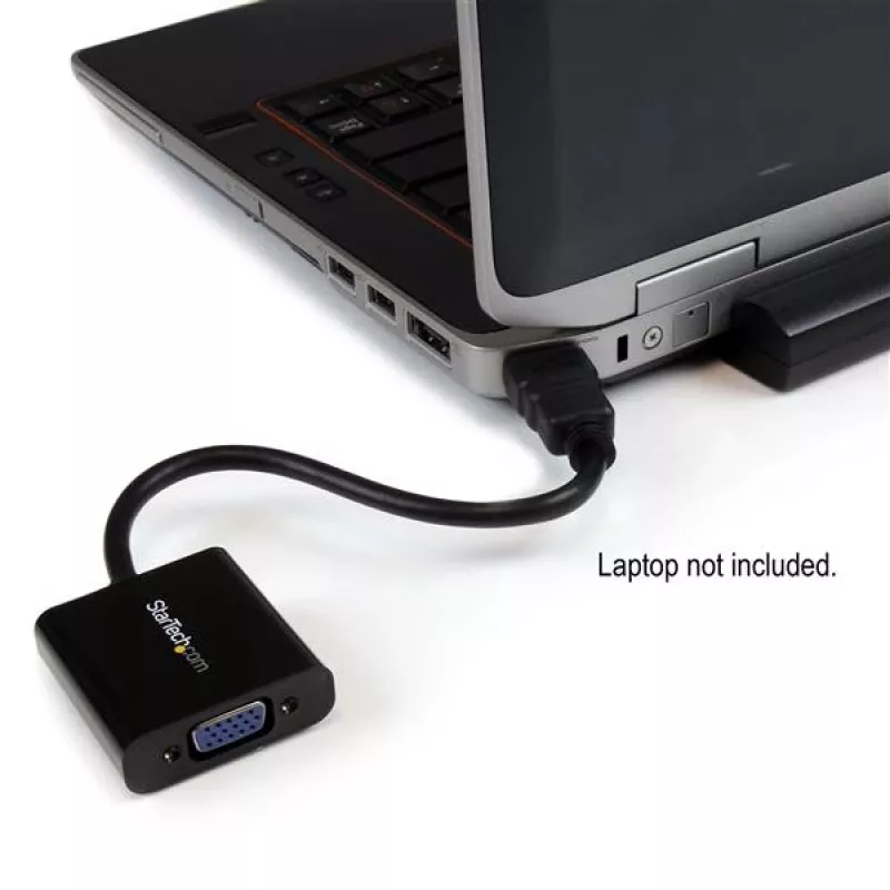 Conversor adaptador StarTech.com HDMI para VGA para PC desktop / portátil / ultrabook – 1920x1080