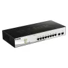 Switch D-Link 10 portas Gigabit Smart Managed com 2 portas SFP