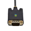 Cabo adaptador StarTech.com 3 m USB para série, retenção COM, parafusos/porcas substituíveis, USB-A para DB9 RS232, CI FTDI, proteção ESD, Windows/macOS/Linux