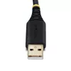Cabo adaptador StarTech.com 3 m USB para série, retenção COM, parafusos/porcas substituíveis, USB-A para DB9 RS232, CI FTDI, proteção ESD, Windows/macOS/Linux