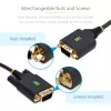 Cabo adaptador StarTech.com 3 m USB para série, retenção COM, parafusos/porcas substituíveis, USB-A para DB9 RS232, CI FTDI, proteção ESD, Windows/macOS/Linux