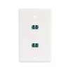 Acoplador StarTech.com LC para LC, acoplador de fibra ótica LC, conetor fêmea keystone LC/UPC, acoplador keystone LC de fibra ótica duplex para patch panel