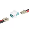 Acoplador StarTech.com LC para LC, acoplador de fibra ótica LC, conetor fêmea keystone LC/UPC, acoplador keystone LC de fibra ótica duplex para patch panel