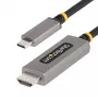 Cabo adaptador StarTech.com 10ft (3m) USB-C para HDMI, 8K 60Hz, 4K 144Hz, HDR10, cabo conversor de vídeo USB Type-C para HDMI 2.1, compatível com USB-C DP Alt Mode/USB4/Thunderbolt 3/4 – portátil USB-C para monitor HDMI