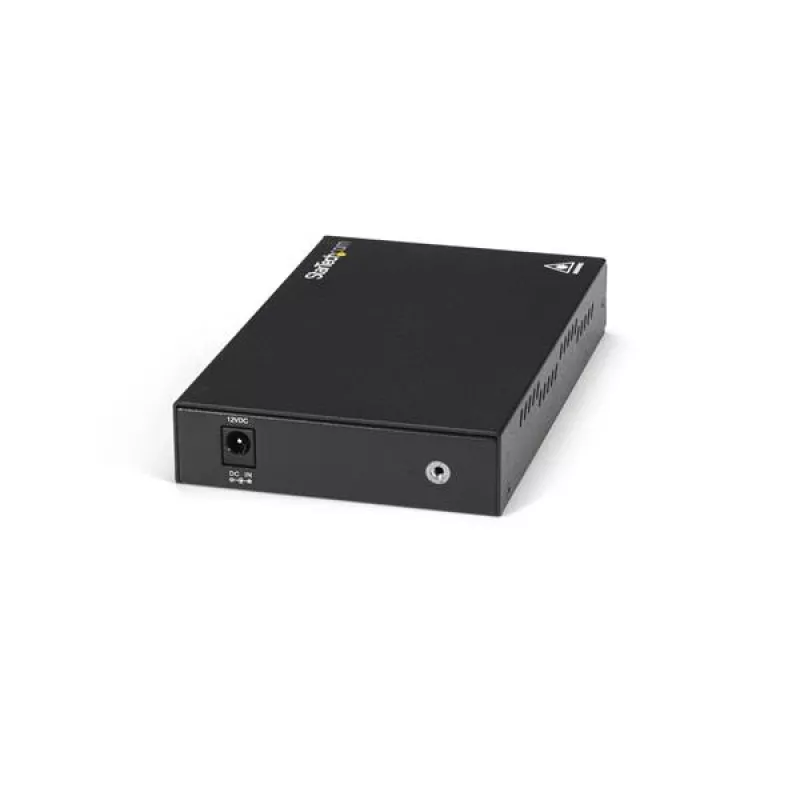 Conversor de suporte Gigabit Ethernet de cobre para fibra ótica StarTech.com - SM LC - 10 km