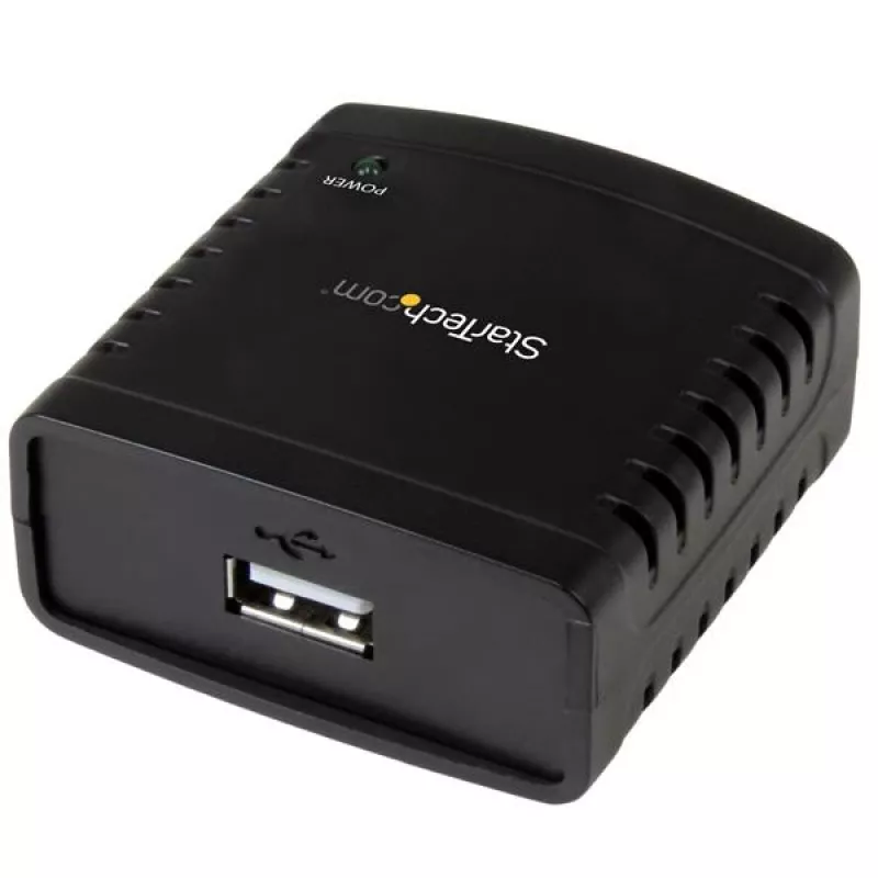 Servidor de impressão LPR de rede Ethernet 10/100Mbps para USB 2.0 StarTech.com