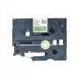Fita de etiquetagem Brother TZE-RM34 dourado sobre verde menta