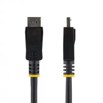 Cabo DisplayPort StarTech.com 7m (23ft) - 2560 x 1440p - Cabo DisplayPort para DisplayPort - Cabo DP para DP para monitor - Cabo de vídeo/display DP - Fichas DP com bloqueio - HDCP & DPCP