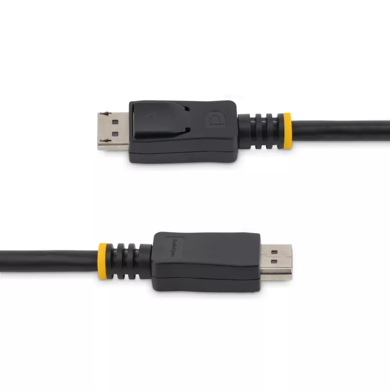 Cabo DisplayPort StarTech.com 7m (23ft) - 2560 x 1440p - Cabo DisplayPort para DisplayPort - Cabo DP para DP para monitor - Cabo de vídeo/display DP - Fichas DP com bloqueio - HDCP & DPCP