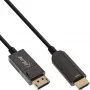 Cabo conversor DisplayPort para HDMI AOC InLine, 4K/60Hz, preto, 15m