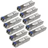 StarTech.com J4859C10PKST módulo transcetor SFP compatível com HPE J4859C, 1000BASE-LX, Gigabit Ethernet, SM/MM LC, 10 km / 550 m, 1310 nm, DDM, pack de 10