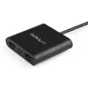 Adaptador USB 3.0 para HDMI duplo StarTech.com, conversor USB para 2x monitor HDMI para Windows (sem suporte para macOS/ChromeOS/Linux) - TAA