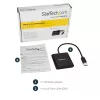 Adaptador USB 3.0 para HDMI duplo StarTech.com, conversor USB para 2x monitor HDMI para Windows (sem suporte para macOS/ChromeOS/Linux) - TAA