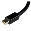 StarTech.com MDP2DVI3 adaptador de Mini DisplayPort para DVI, 1920x1200 (WUXGA), passivo, compatível com Thunderbolt, 17 cm, preto
