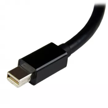 Adaptador Mini DisplayPort para DVI StarTech.com - Conversor Mini DP para DVI-D - Vídeo 1080p - mDP ou Thunderbolt 1/2 Mac/PC para monitor DVI - Dongle adaptador compacto mDP 1.2 para DVI Single-Link