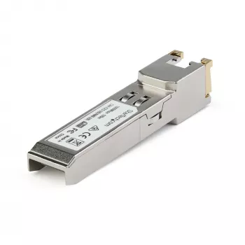 Módulo compatível com Cisco GLC-TE StarTech.com - Transceptor Gigabit Ethernet industrial de cobre 1000BASE-T - SFP para RJ45 Cat6/Cat5e 100m Temperatura alargada - Cisco Firepower, IE 2000, C9500, C2960