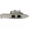 Placa de rede StarTech.com 2 portas 10G Fibra com SFP+ aberto - PCIe, chipset Intel