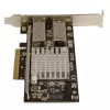 Placa de rede StarTech.com 2 portas 10G Fibra com SFP+ aberto - PCIe, chipset Intel