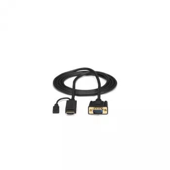 Cabo conversor ativo StarTech.com 1,9 m HDMI para VGA - Adaptador HDMI para VGA - 1920x1200 ou 1080p