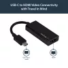 Adaptador StarTech.com USB-C para HDMI – 4K 60 Hz, USB Type-C, saída HDMI, 3840 x 2160 píxeis