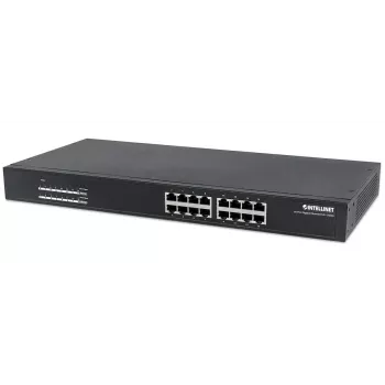 Switch não gerido Intellinet 16 portas Gigabit Ethernet PoE+