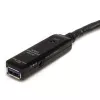 StarTech.com USB3AAEXT5M cabo de extensão USB 3.0 ativo de 5 m, USB-A macho para fêmea, 5 Gbps, preto