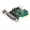 Placa adaptadora série RS232 PCI Express de 4 portas StarTech.com – placa controladora host série RS232 PCIe – PCIe para série DB9 – UART 16950 – placa de expansão low-profile – Windows/Linux – TAA