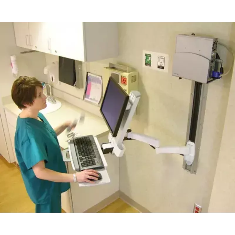 Suporte de parede Ergotron 200 Series Combo Arm 61 cm (24 polegadas)