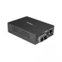 Conversor de fibra multimodo (MM) SC StarTech.com para redes 10/100/1000 – alcance de 550 m – Gigabit Ethernet – 850 nm – full duplex