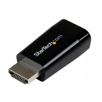 Conversor adaptador HDMI para VGA compacto StarTech.com - ideal para Chromebooks, Ultrabooks e portáteis – 1920x1200/1080p
