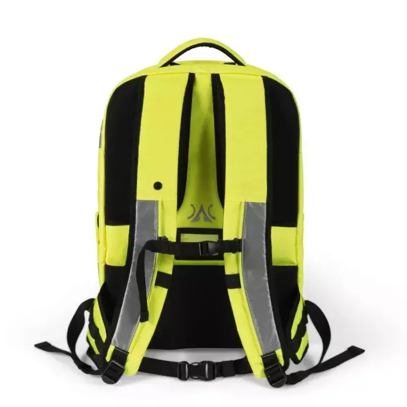 Mochila DICOTA Hi-Vis amarela certificação EN ISO 20471:2013