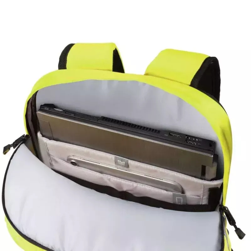 Mochila DICOTA Hi-Vis amarela certificação EN ISO 20471:2013