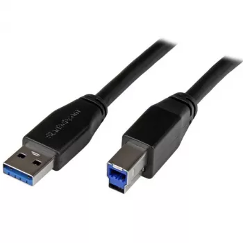 Cabo USB 3.0 ativo USB-A para USB-B StarTech.com – M/M – 5 m (15 pés)